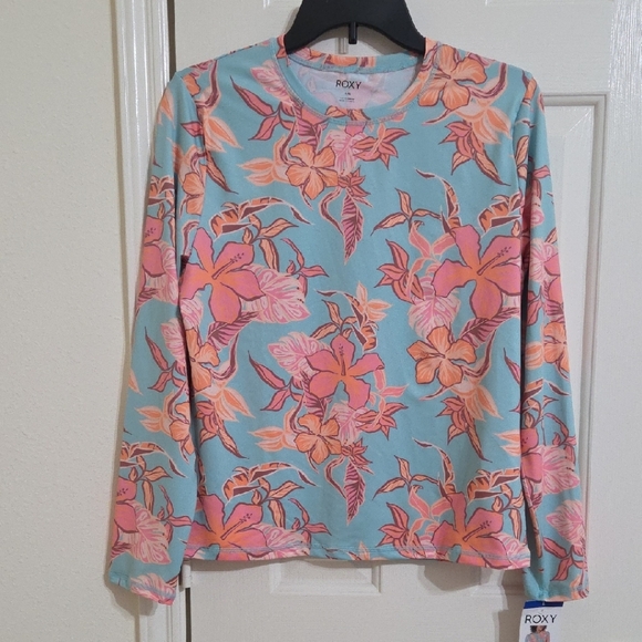 Roxy Women's Long Sleeves Sun Shirt - Picture 3 of 5